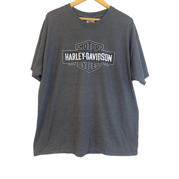Harley Davidson Other - Harley Davidson Gray Motorcycle T-Shirt Size XL